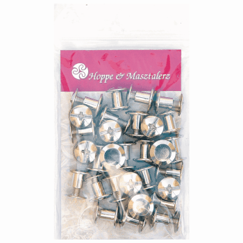 Preview: Schraubnieten 5MM nickel-glänzend