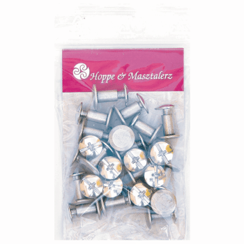 Preview: Schraubnieten 7MM silber-antik