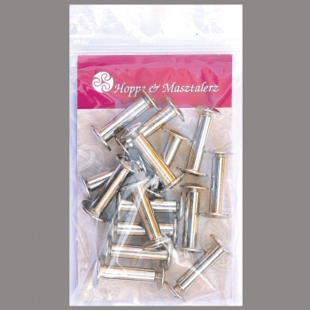 Screw Rivets 15MM nickel-glossy