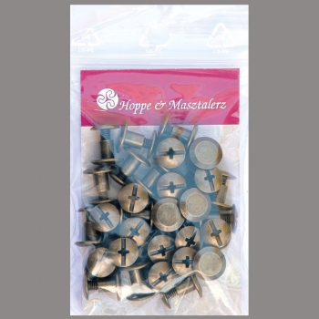 Screw Rivets 5MM brass-antique