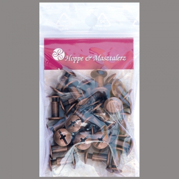 Screw Rivets 7MM copper-antique