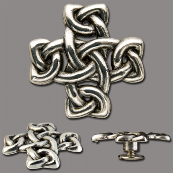 Concho Celtic Openwork Cross Knot