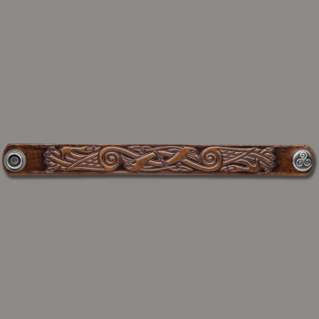 Leather Bracelet 20mm (4/5 inch) Heron (9)