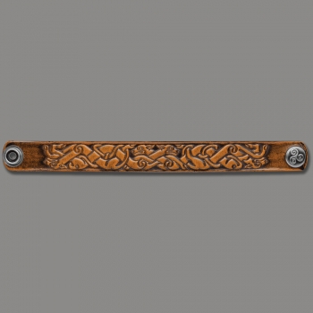 Leather Bracelet 20mm (4/5 inch) Dog (10)