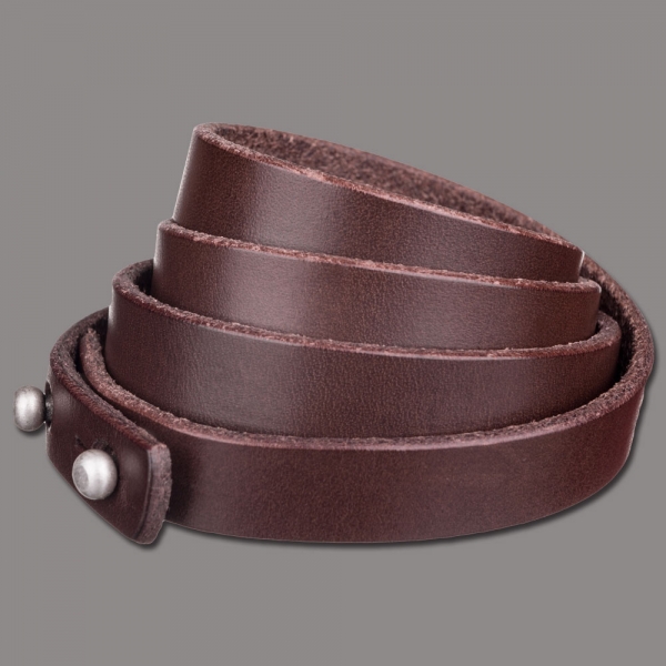 Wrap Bracelet 13mm Fourfold Wrap - Brown