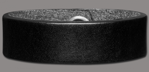 Leather Bracelet 20mm (4/5 inch) black