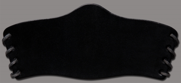 Lederarmbänder 90 mm (zum binden) schwarz