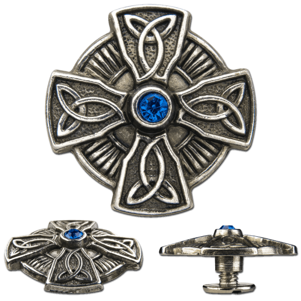 Concho Celtic Cross Sapphire