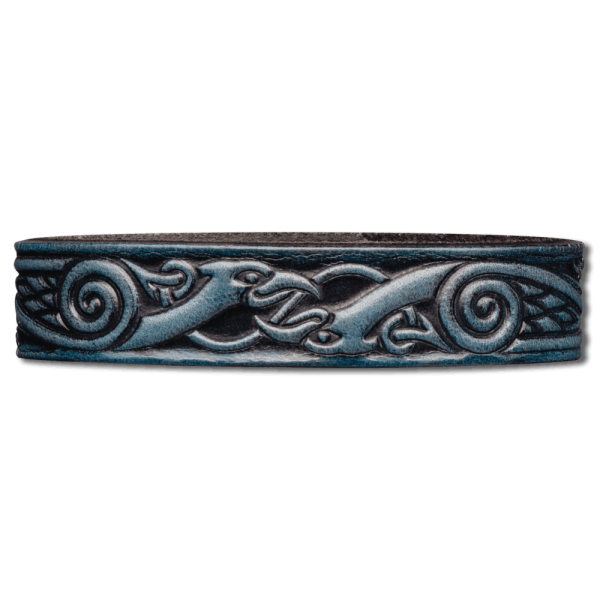 Lederarmband Celtic 16mm Reiher (10)