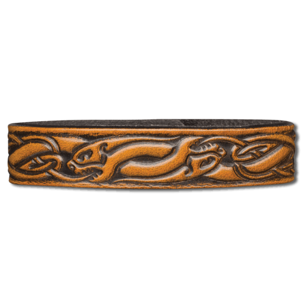 Leather Bracelet Celtic 16mm (5/8 inch) Snake (11)