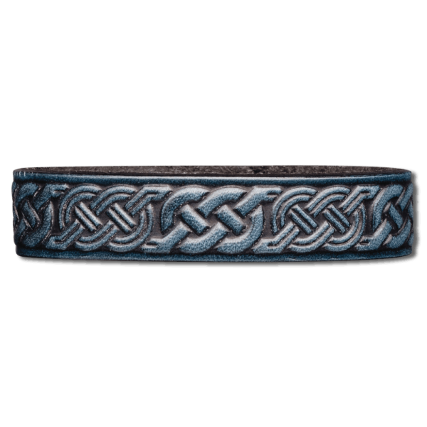 Leather Bracelet Celtic 16mm (5/8 inch) Knotwork (13)