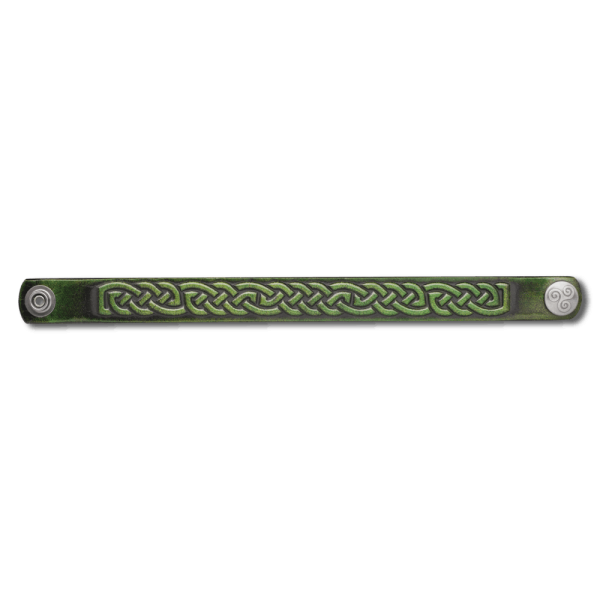 Leather Bracelet Celtic 16mm Knotwork (3)