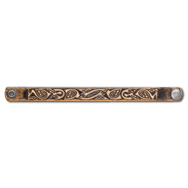 Leather Bracelet 16mm (5/8 inch) Crane (14)