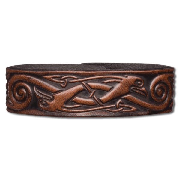 Leather Bracelet 20mm (4/5 inch) Heron (9)