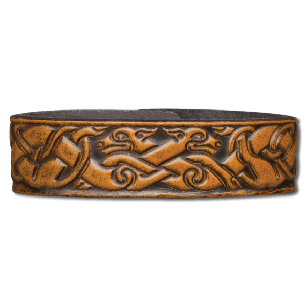 Leather Bracelet 20mm (4/5 inch) Dog (10)