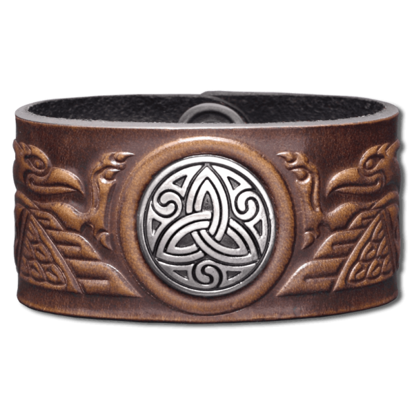 Lederarmband Trinity-Birds
