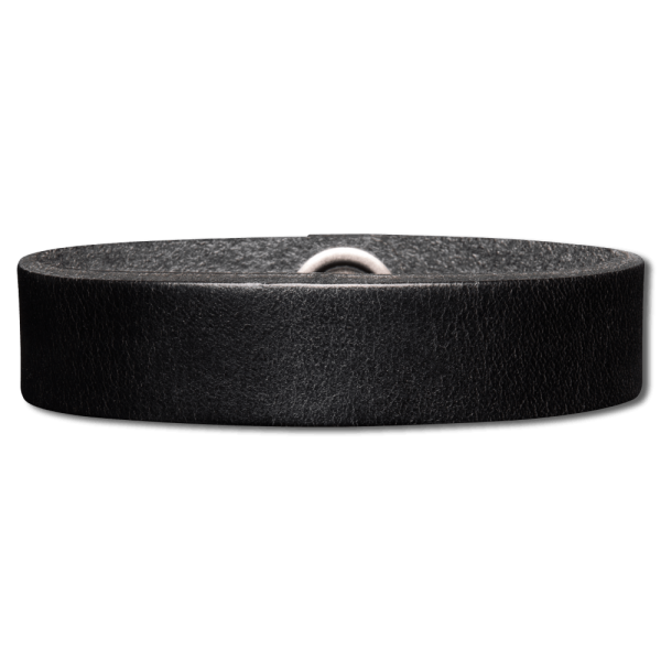 Leather Bracelet 16mm (5/8 inch) black