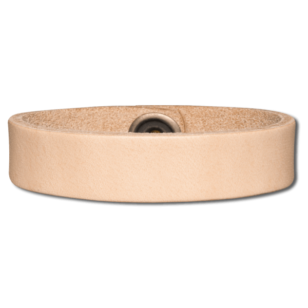 Leather Bracelet 16mm (5/8 inch) natural