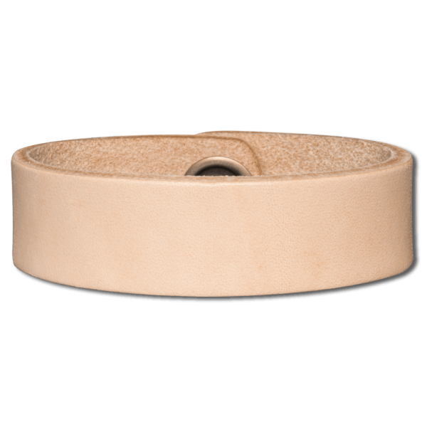 Leather Bracelet 20mm (4/5 inch) natural