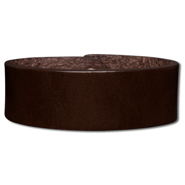 Leather Bracelet 24mm (15/16 inch) brown