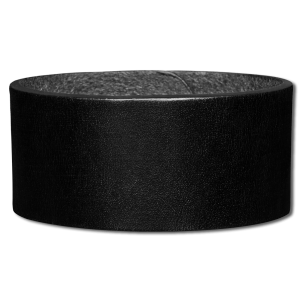 Leather Bracelet 32mm (1 1/4 inch) black