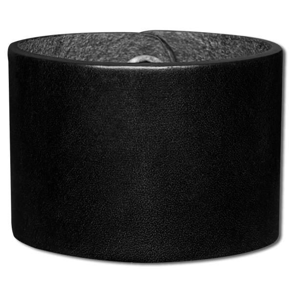 Leather Bracelet 48mm (1 7/8 inch) black