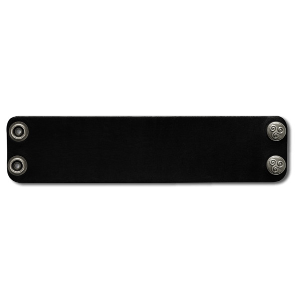 Leather Bracelet 48mm (1 7/8 inch) black