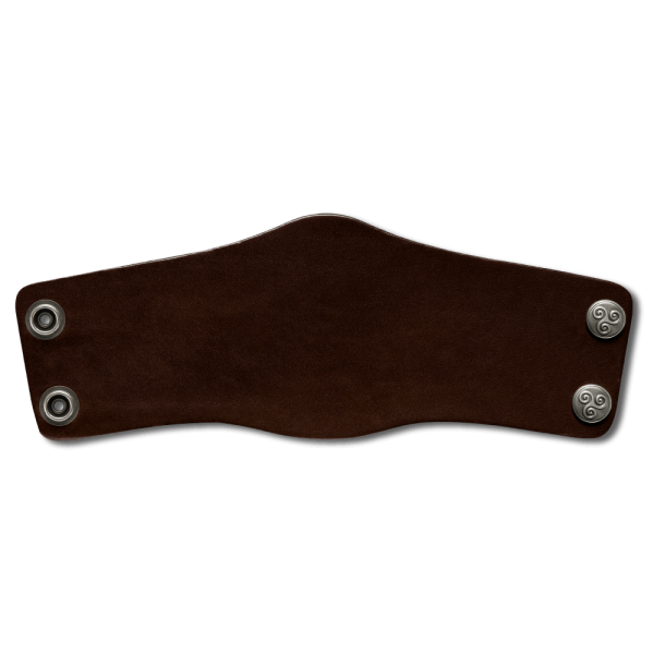 Lederarmband 80mm braun
