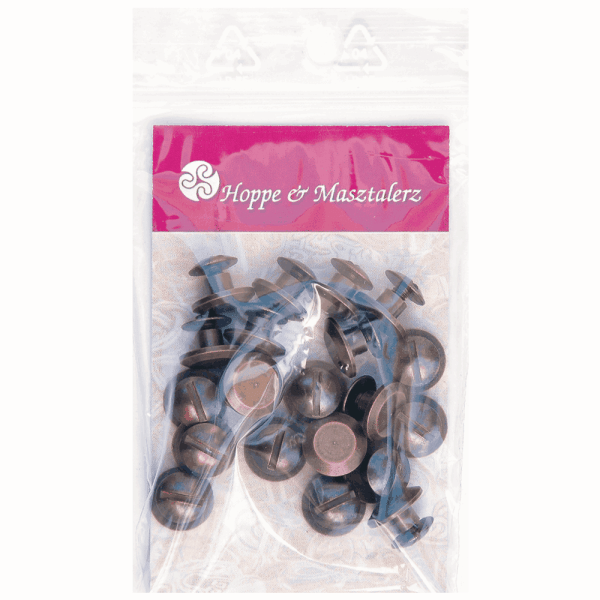 Schraubnieten 3MM kupfer-antik
