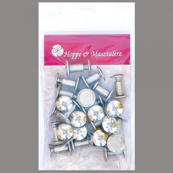 Screw Rivets 7MM silver-antique