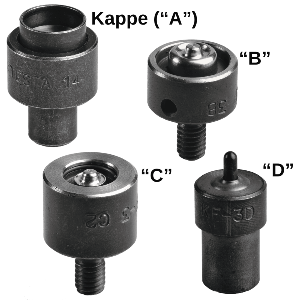 Setzwerkzeuge für Druckknöpfe System 'F3'