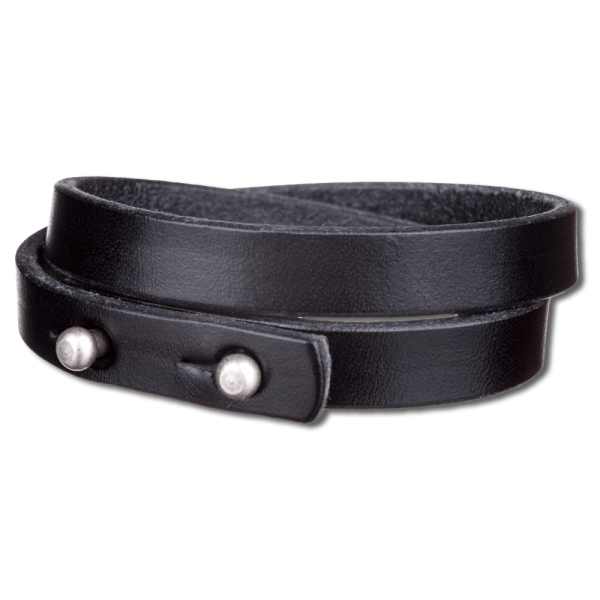 Wrap Bracelet 10mm Double Wrap - Black