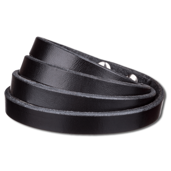 Wrap Bracelet 10mm Fourfold Wrap - Black