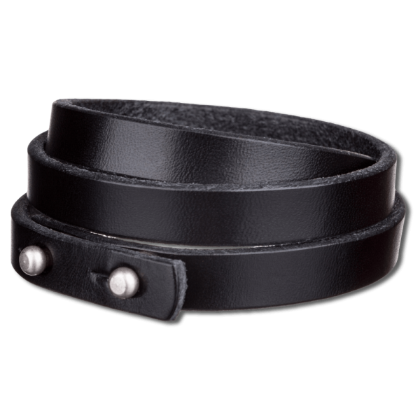 Wrap Bracelet 10mm Triple Wrap - Black