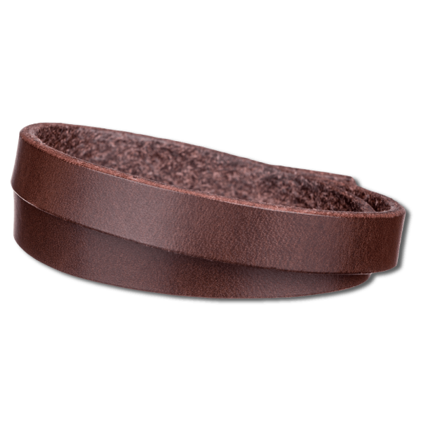 Wrap Bracelet 10mm Double Wrap - Brown