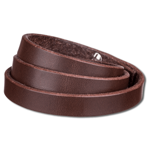 Wrap Bracelet 10mm Triple Wrap - Brown