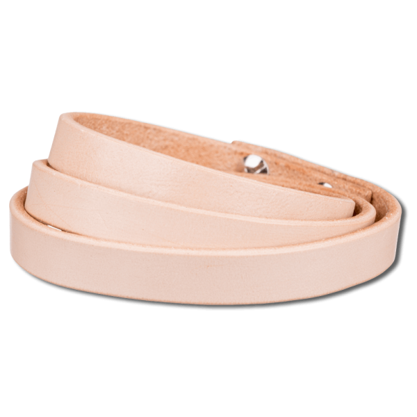 Wrap Bracelet 10mm Triple Wrap - Natural