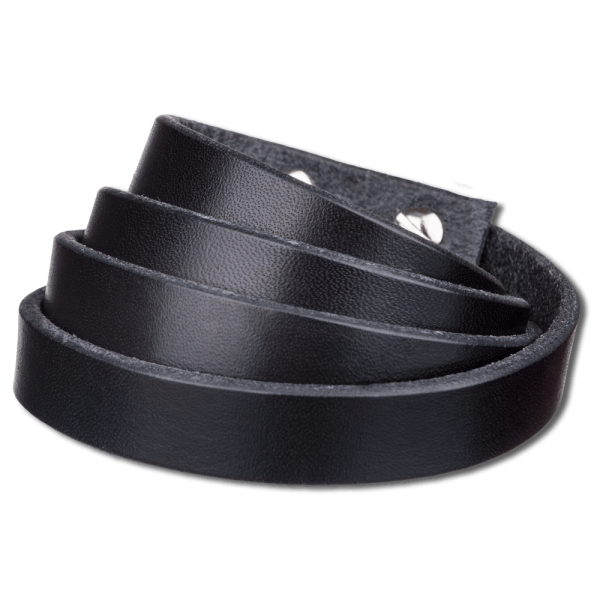 Wrap Bracelet 13mm Fourfold Wrap - Black