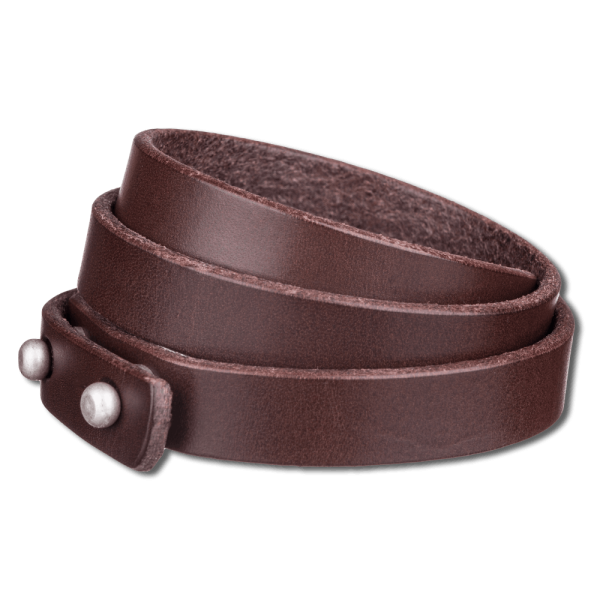 Wrap Bracelet 13mm Triple Wrap - Brown