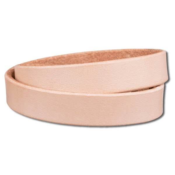 Wrap Bracelet 13mm Double Wrap - Natural