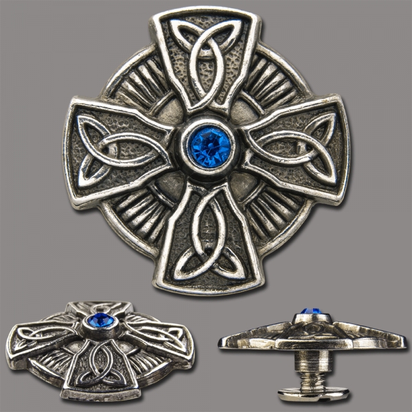 Concho Celtic Cross Sapphire