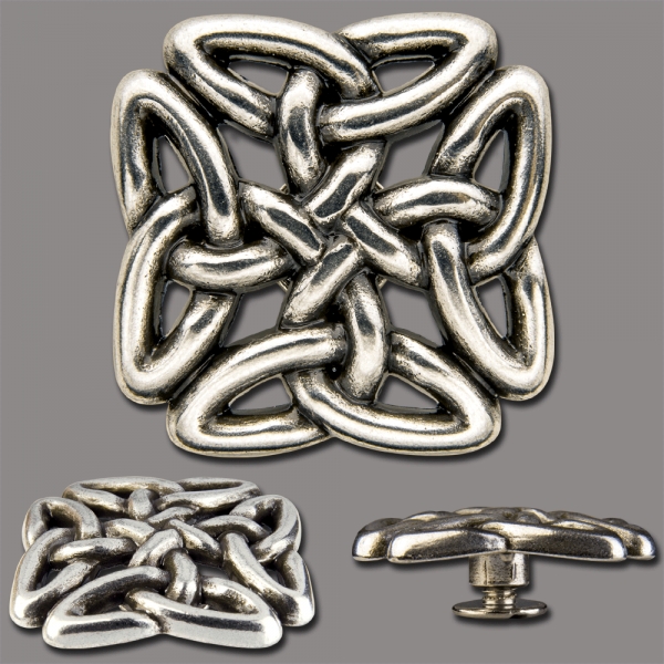 Concho Celtic Openwork Knot Square