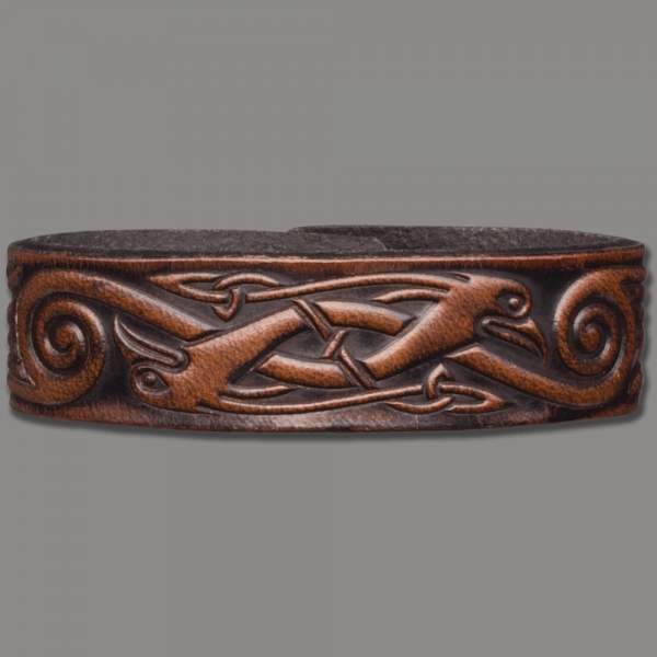 Leather Bracelet 20mm (4/5 inch) Heron (9)